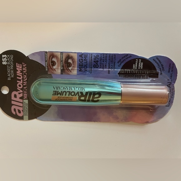 L’Oréal Air Volume Mega Mascara Blackest/Black - Picture 4 of 5